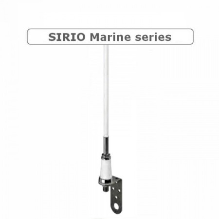 SIRIO SB-1 S - Masthead Nautische UKW-Antenne 104 cm. 100 Watt Glasfaser