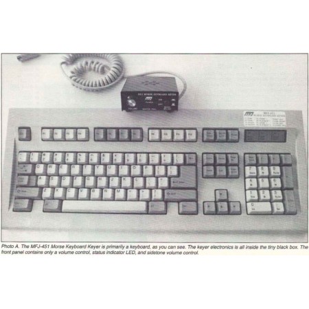 Clavier encodeur MFJ-451 CW