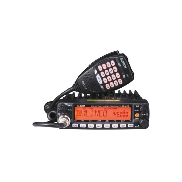 Alinco DR-638HE - 50W VHF/UHF MOBILE TRANSCEIVER