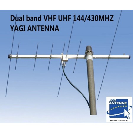 Directive HRS- UV53 8 éléments Bi-bande 144/430 MHz