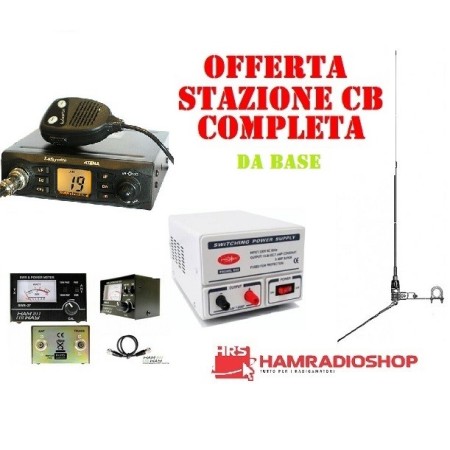 OFFERTA ATENA - Stazione CB Base 40 ch. AM/FM Completa!!!