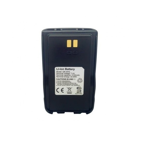 QB-44HL - BATTERIA ORIGINALE PER ANYTONE D868 e 878 UV 3100 MAH7.4 V