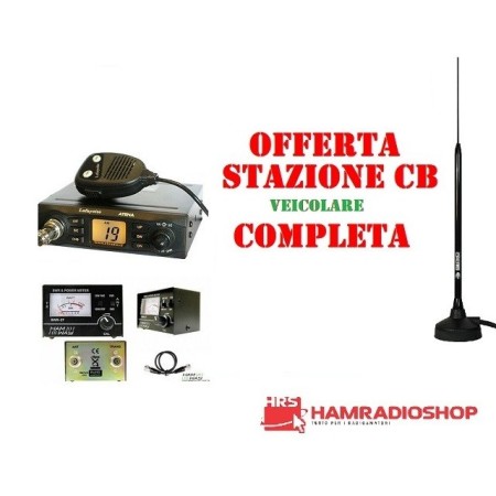 OFFERTA ATENA - Stazione CB Veicolare 40 ch. AM/FM Completa!!!