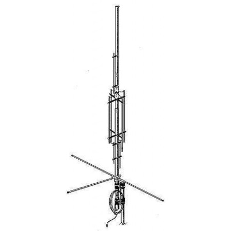 GAP EAGLE DX - Antenne verticale DX 6 bandes 40-20-17-15-12-10 m