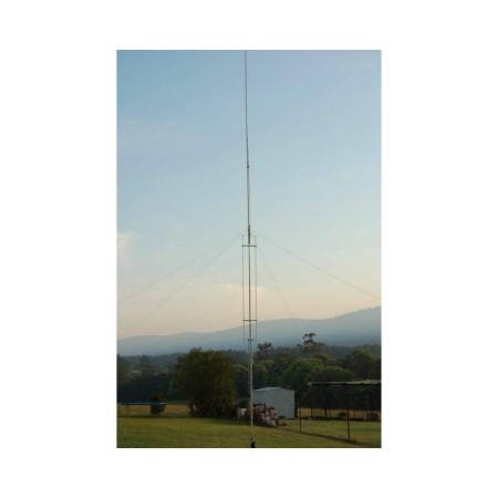 GAP Challenger DX – 8-Band-Vertikalantenne, 2-6-10-12-15-20-40-80 m.