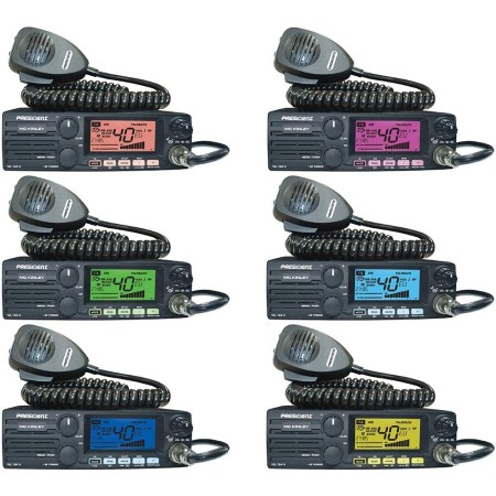 PRESIDENT McKinley - All mode approved CB transceiver, 12/24 Volts Expandable 10-11-12 meters