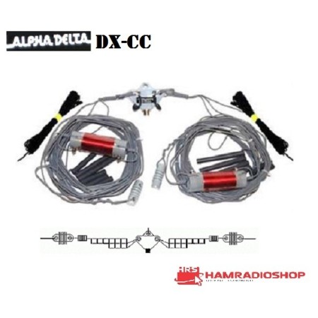 Alpha Delta DX-CC - Antenna filare per le bande 80-40-20-15-10 metri