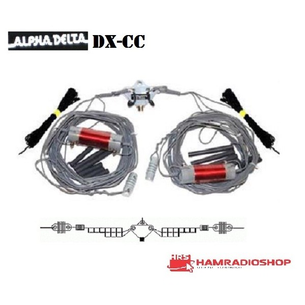 Alpha Delta DX-CC - Antenna filare per le bande 80-40-20-15-10 metri