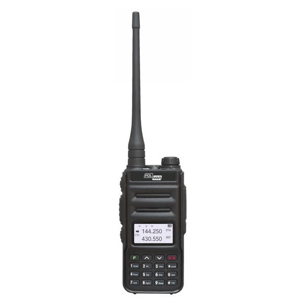 Polmar DB-5MKII Ricetrasmettitore bibanda 144/430 MHz con auricolare microfono