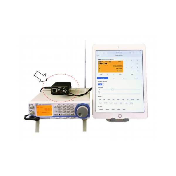 AR-DV1 TAI - Tablet app interface for iOS and Android