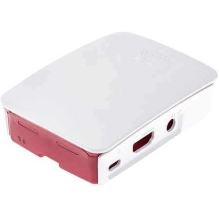 Custodia per scheda SBC Raspberry Pi® Adatto per: Raspberry Pi Rosso, Bianco