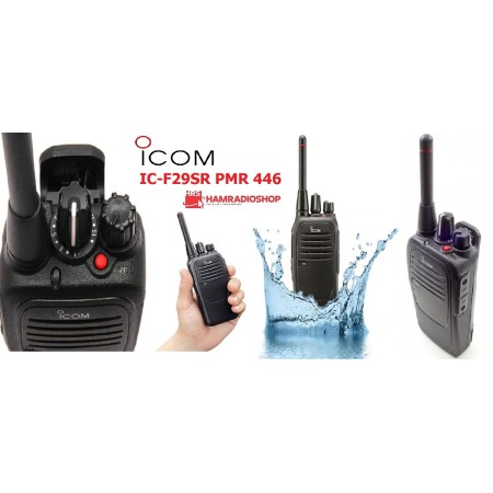 Icom IC-F29SR2 Lizenzfreier analoger PMR446 UHF-Transceiver