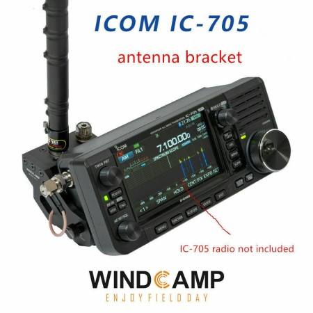 Windcamp HRS RC-1 Support d'antenne à dégagement rapide pour Icom IC-705