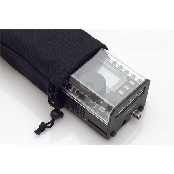 Windcamp KX3 SHIELD - Kit d'écran de protection, poignées de rack, dissipateur thermique, sac en toile pour ELECRAFT KX3 QRP