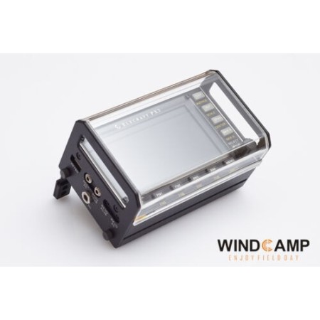 Windcamp 4 - Kit Schermo Protettivo, Maniglie Rack, Dissipatore di Calore, Sacchetto in Tela per ELECRAFT PX3