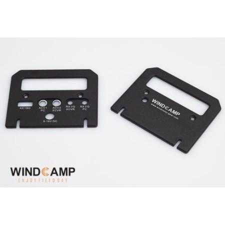 Windcamp 4 - Kit Schermo Protettivo, Maniglie Rack, Dissipatore di Calore, Sacchetto in Tela per ELECRAFT PX3