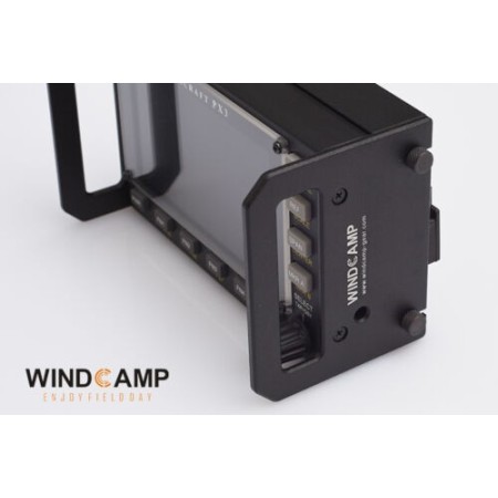 Windcamp 4 - Kit Schermo Protettivo, Maniglie Rack, Dissipatore di Calore, Sacchetto in Tela per ELECRAFT PX3