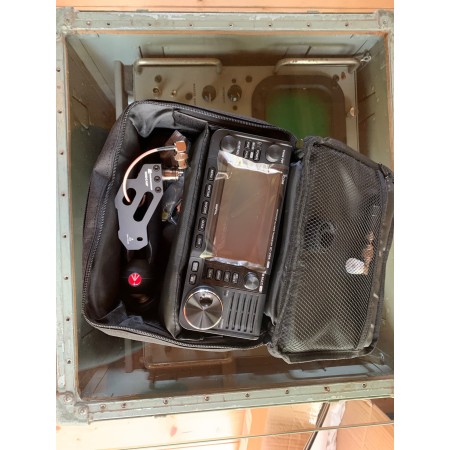 Windcamp Borsa di tela per Elecraf X3 , Icom IC-705 o Xiegu X-5105 QRP