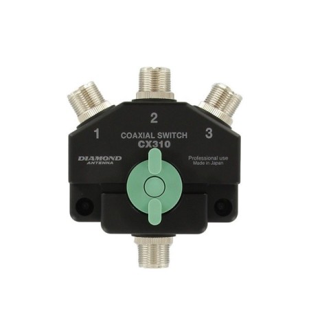 Diamond CX-310A 3-way antenna switch SO239 connectors (UHF)