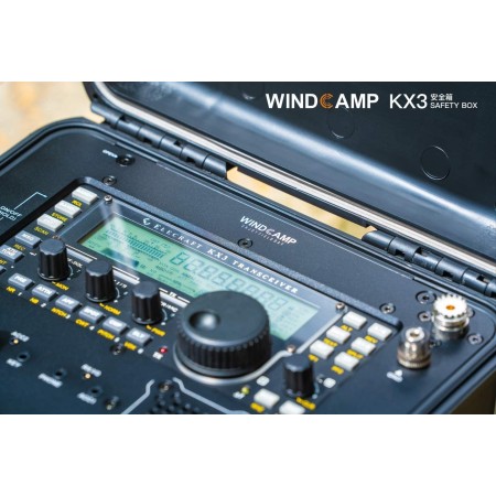 Boîte portable de sécurité Windcamp + boîtier de batterie pour Elecraft KX3