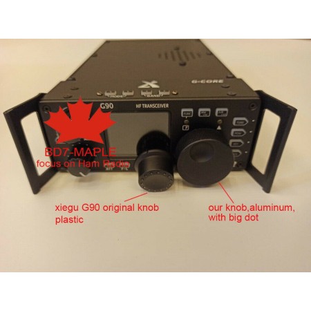 Windcamp G90 Knöpfe – Aluminiumknopf für Xiegu G90 QRP