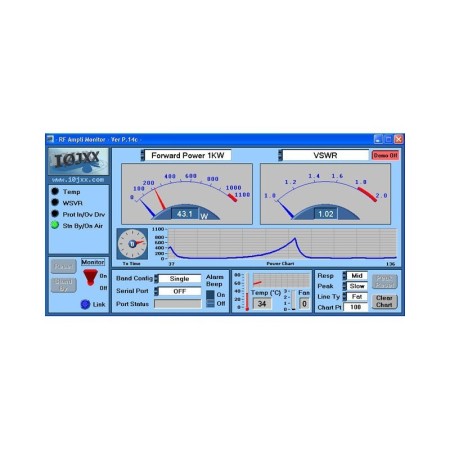 Amplificateur linéaire à semi-conducteurs de 1 000 watts, 144 MHz