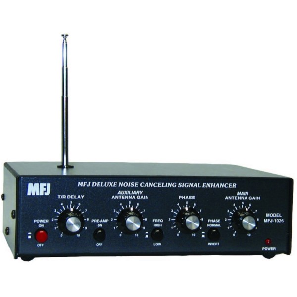 MFJ-1026  NOISE CANCEL/SIGNAL ENHANCER, QRM eliminator con preamplificatore di segnali