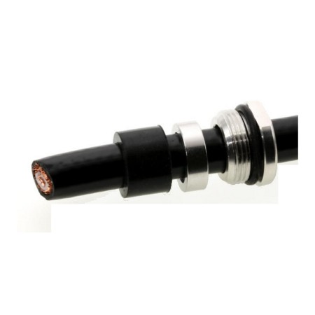 HRS BNC5PRO Professioneller BNC-Klemmstecker für Kabel 5 - 5,4 mm