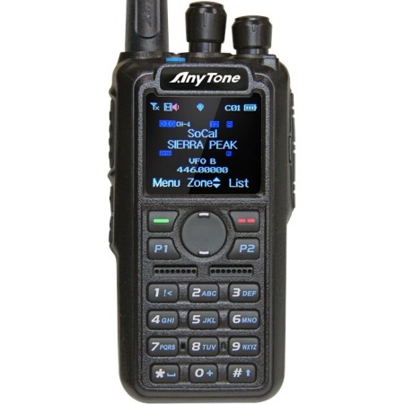 ANYTONE AT-D878UVII PLUS - Ricetrasmettitore Portatile VHF/UHF con APRS e Bluetooth