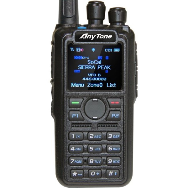 ANYTONE AT-D878UVII PLUS - Émetteur-récepteur VHF/UHF portable avec APRS et Bluetooth