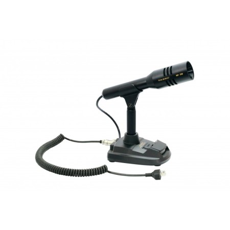 Yaesu M-70 - Microfono da tavolo adatto sia per apparati con connettore 8 poli che plug RJ45