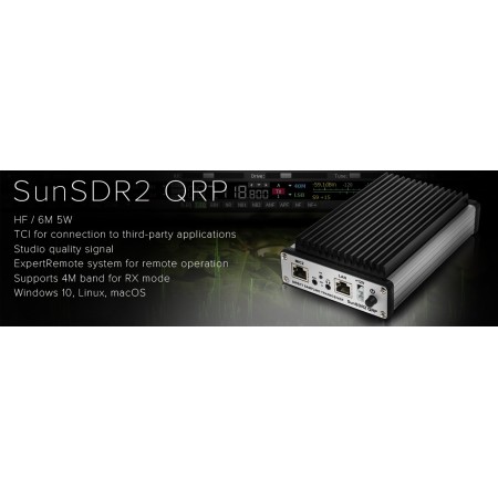 SunSDR2 QRP - Émetteur-récepteur QRP HF et 6 m 5 W SDR