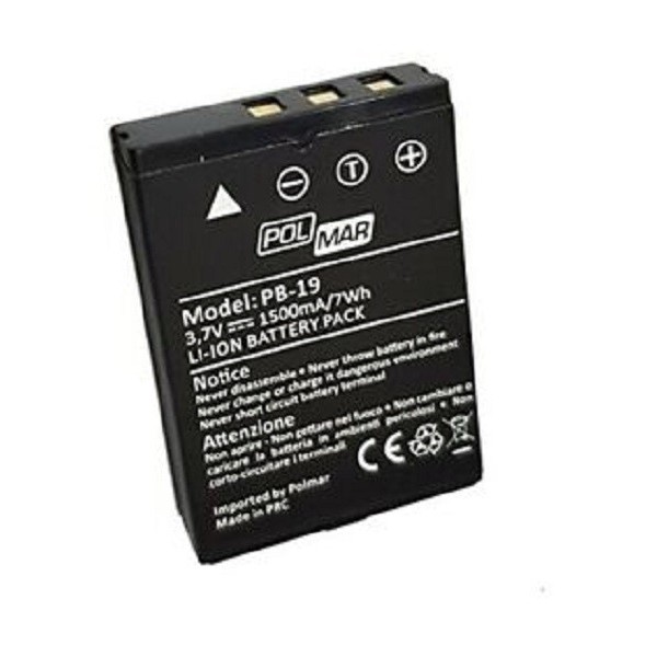 PB-19 Batteria ricambio per Polmar MINI Yaesu VX3, 1200mAh 3,7V