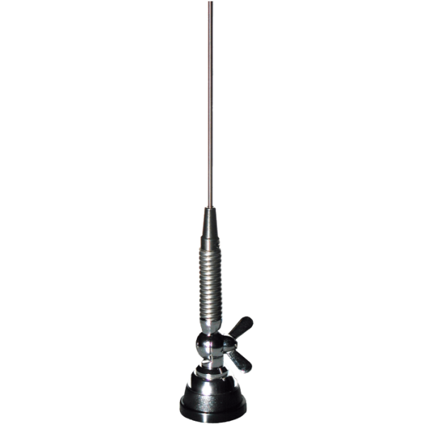 Sirio MGA 108-550 S - Antenna stilo con molla su base professionale, tarabile da 108 a 550 MHz