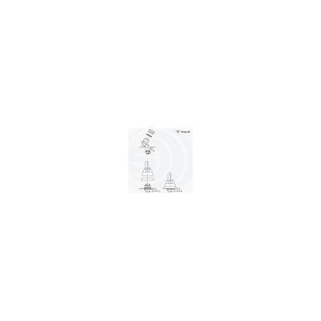 SIRIO MGA 108-550 S – Eingabestift mit Feder. Einstellbar von 108 bis 550 MHz mit S-Basis