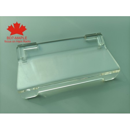 Base de support en plexiglas Windcamp pour IC-705 QRP, transparent