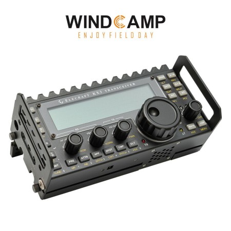 Boutons Windcamp KX3 - Ensemble de 5 boutons en aluminium pour Elecraft KX3 QRP