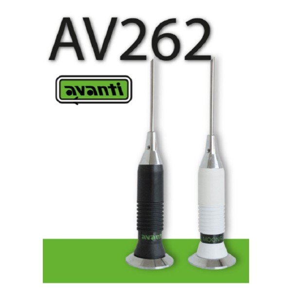 AVANTI AV262 - Antenne CB 2,5kw 196 cm + CÂBLE HYPERFLEX 5 PAR M&P