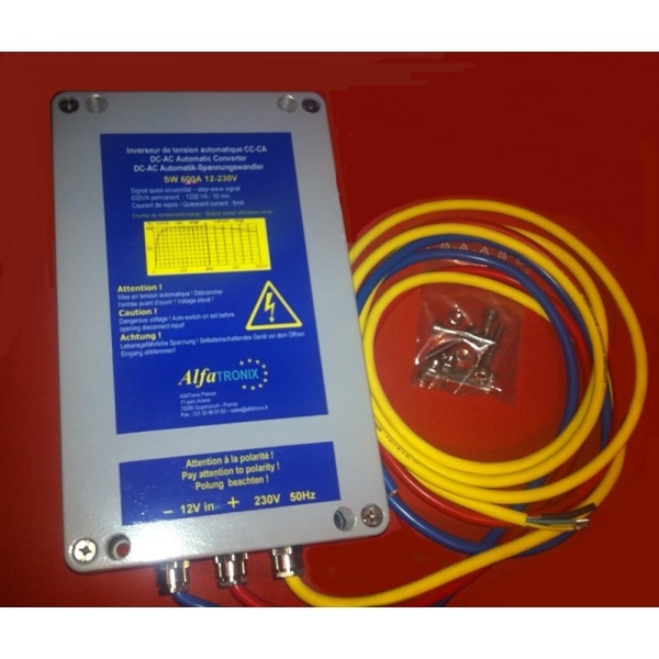 Alphatronix sw-600 12v - Special professional inverter for boats