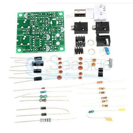 HRS QRP Kit – 40-Meter-Band-CW-Transceiver 7,023 MHz mit Plexiglasbox