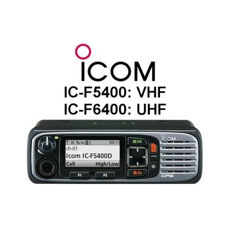 Icom IC-F6400D Analog Digital UHF Vehicle Transceiver (NXDN)