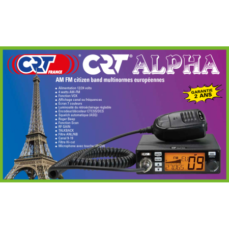 CRT ALPHA – CB-Transceiver