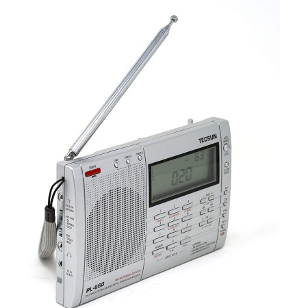 TECSUN PL-660 TRAGBARER ALLMODUS-EMPFÄNGER 1,7–30 MHz + UKW-FLUGBAND