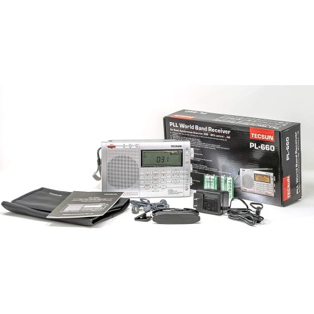 TECSUN PL-660 RICEVITORE PORTATILE ALL MODE 1,7-30 MHz+ VHF AIR BAND