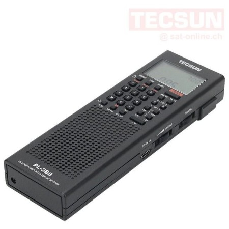 TECSUN PL-368 FV3684 Mini Portable Receiver SSB /FM/AM DSP ETM ATS MW SW World Band Radio Stereo