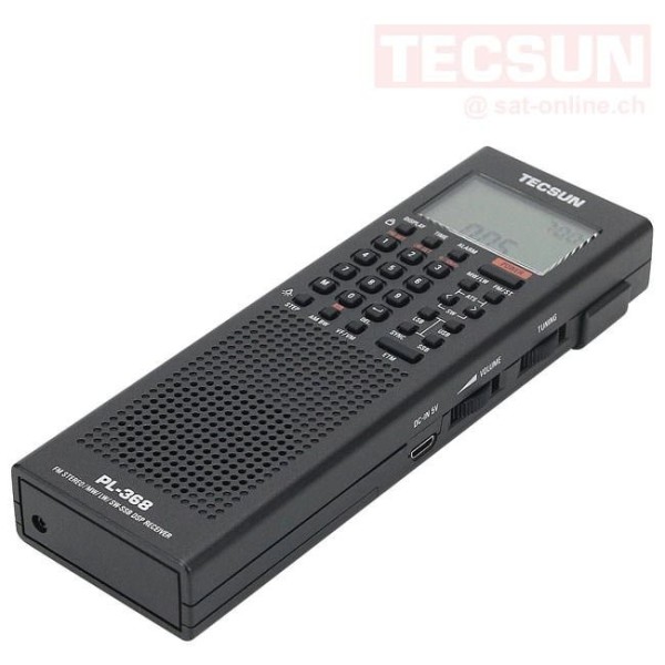 TECSUN PL-368 FV3684 Mini récepteur Portable SSB/FM/AM DSP ETM ATS MW SW bande mondiale Radio stéréo