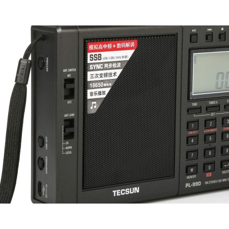 TECSUN PL-990X versione europea,ricevitore professionale 01-30 Mhz all mode