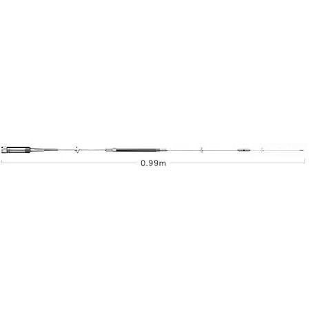 Diamond NR-2000N Antenna veicolare tribanda 144/430/1200 MHz - 99cm