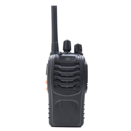 PNI PMR R40 Pro portable radio station, set with 2 pcs, 0.5W, programmable, 1200mAh batteries, chargers and headphones included