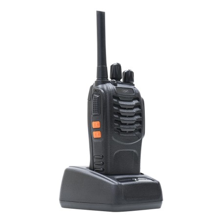 PNI PMR R40 Pro portable radio station, set with 2 pcs, 0.5W, programmable, 1200mAh batteries, chargers and headphones included